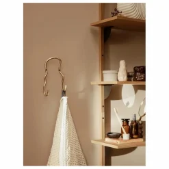 Ferm Living Petits Rangements|Patère double Curvature |