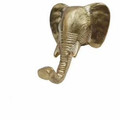 Doing Goods Patère en laiton Billy l'éléphant | Gold Sale