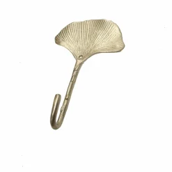 Doing Goods Patère en laiton Ginko |