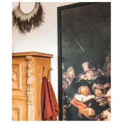 Enfant Doing Goods Patère en laiton Gloria la petite Girafe |