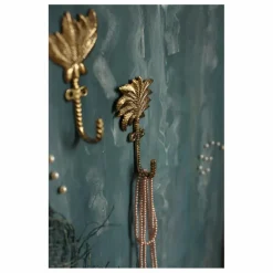 Enfant Doing Goods Patères Devi Palmtree en laiton recyclé - Set de 2 |