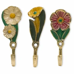 Doing Goods Patères Posy - Set de 3 | Laiton