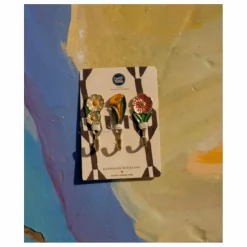 Doing Goods Patères Posy - Set de 3 | Laiton