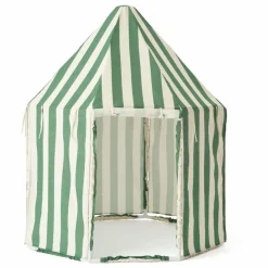 Clearance Kid's Concept Pavillon en toile de coton et bois | Vert