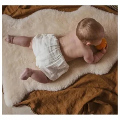 BINIBAMBA Peau de mouton poil court - 98x62 cm | Milk Outlet