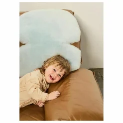 Online BINIBAMBA Peau de mouton pour poussette et couffin - 68x44 cm | Bleu