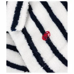 Petit Bateau Peignoir Eponge Rayé | Bleu marine Clearance