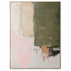 Outlet HKliving Peinture Abstraite Nomad | Vert kaki