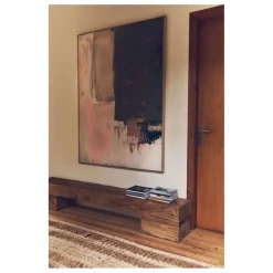 Outlet HKliving Peinture Abstraite Nomad | Vert kaki