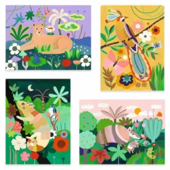 Djeco Peinture Forêt tropicale