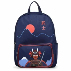 Caramel & Cie Petit Cartable Samourai | Bleu Hot