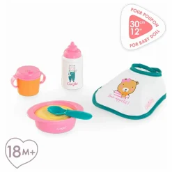 Clearance Corolle Petit Coffret Repas pour poupon 30 cm | Rose