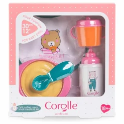 Clearance Corolle Petit Coffret Repas pour poupon 30 cm | Rose