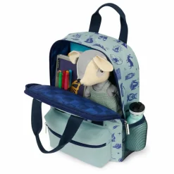 Caramel & Cie Petit Sac à Dos Blue Wild Trip | Bleu gris Discount