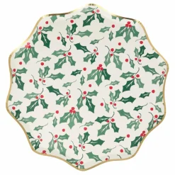 Enfant Meri Meri Petites assiettes Houx - set de 8