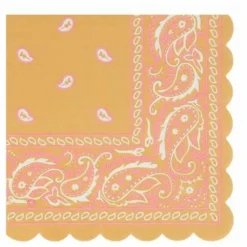 Meri Meri Petites serviettes en papier Western - Set de 16 Multicolore Sale