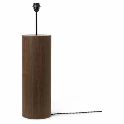 Ferm Living Pied de lampe Post en bois FSC | Chêne fumé Best