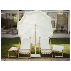 Business & Pleasure Co. Pied de parasol | Blanc Hot
