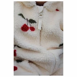 Konges Sløjd Manteaux, Blousons, Pilotes|Pilote Façon Sherpa Jody Cerises Fibres Recyclées |