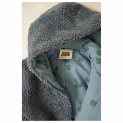 Studio Bohème Pilote Façon Sherpa Pacha Trèfles Coton Bio |