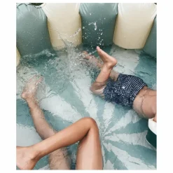 Petites Pommes Piscine gonflable Alice | Bleu Acapulco Clearance