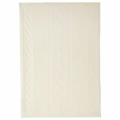 Bompard Plaid à Torsades Cachemire | Ecru Sale