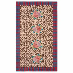 Lisa Corti Linge De Lit|Plaid Arabesque Corolla |