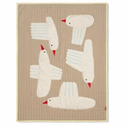 Enfant Ferm Living Kids Plaid Bird en coton