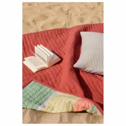 Hübsch Plaid en coton bio | Orange New