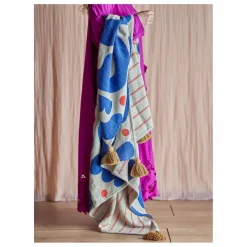 Bloomingville Plaid en coton recyclé Eviaya |