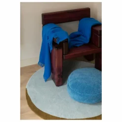 Suite 702 Plaid en mohair Cloud | Cobalt Clearance