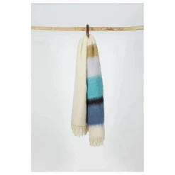Mantas Ezcaray Plaid en mohair Serenity Multicolore
