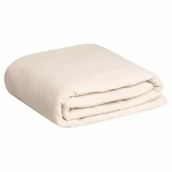 Online garbo&friends Plaid en mousseline de coton ouatiné Crème