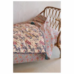 Louise Misha Plaid Enoha en coton bio | Crème Outlet