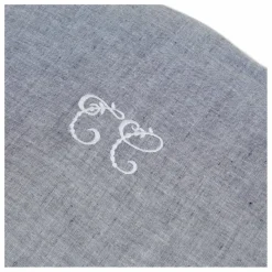 Hot Tartine et Chocolat Plaid feuillage | Bleu marine