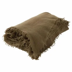 Maison de Vacances Linge De Lit|Plaid frangé en cachemire |