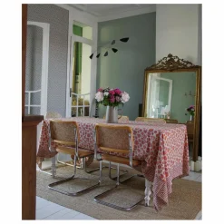 Outlet Doing Goods Plaid Léopard et totebag en coton | Rose