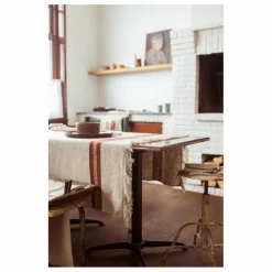 New Libeco Plaid The belgian | Brique