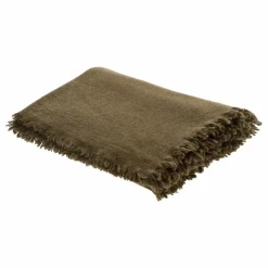 Maison de Vacances Plaid Vice Versa Frangé | Bronze Clearance