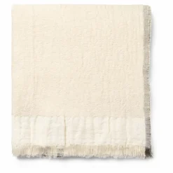 Ferm Living Linge De Lit|Plaid Weaver en laine et coton |