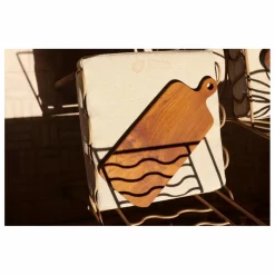 Woodmata Planche à découper avec poignée en | Teck Best