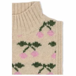 Konges Sløjd Plastron Belou Cerises Laine | Beige