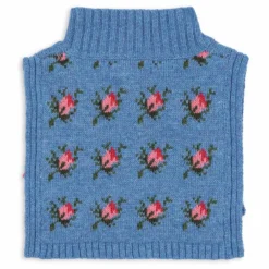 Enfant Konges Sløjd Plastron Belou Roses Laine |