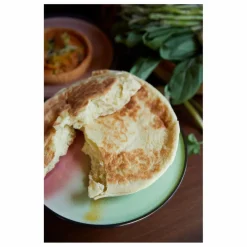 HKliving Plat à gâteau en grès |