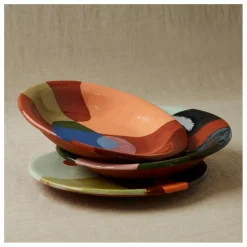 Rosi Mistou Art De La Table|Plat de présentation en faïence |