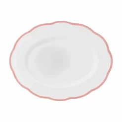 Bitossi Plat de service Petalo | Rose boisé Hot