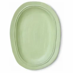 HKliving Plat en céramique New Classics | Vert Menthe Hot