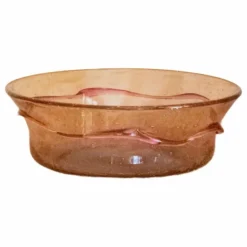 Denise Plat en verre Roméo | Rose Discount