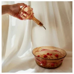 Denise Plat en verre Roméo | Rose Discount