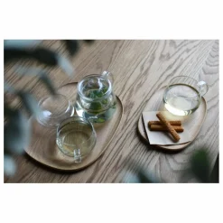 Kinto Art De La Table|Plateau antidérapant Unitea en bois